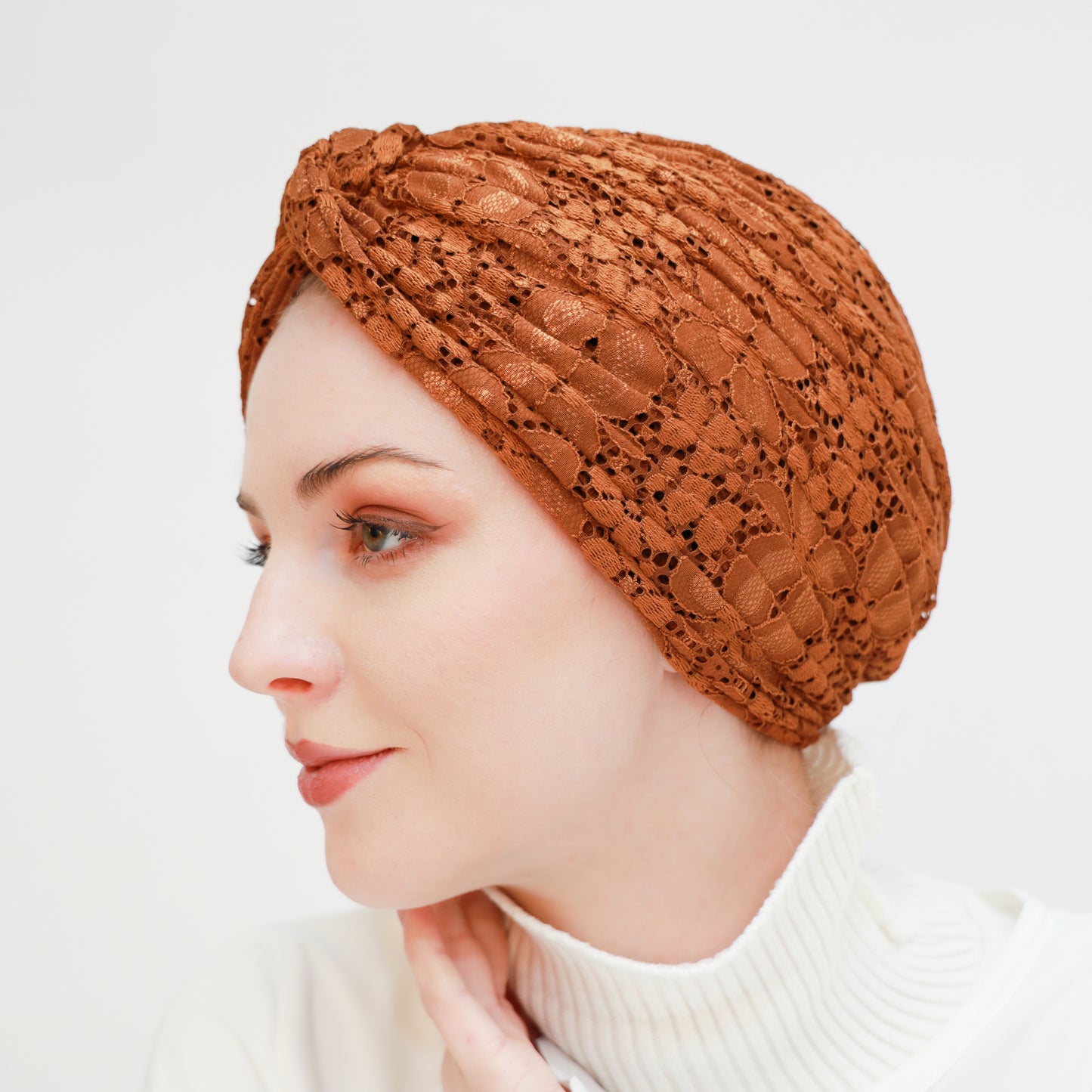 Twisted Lace Turban