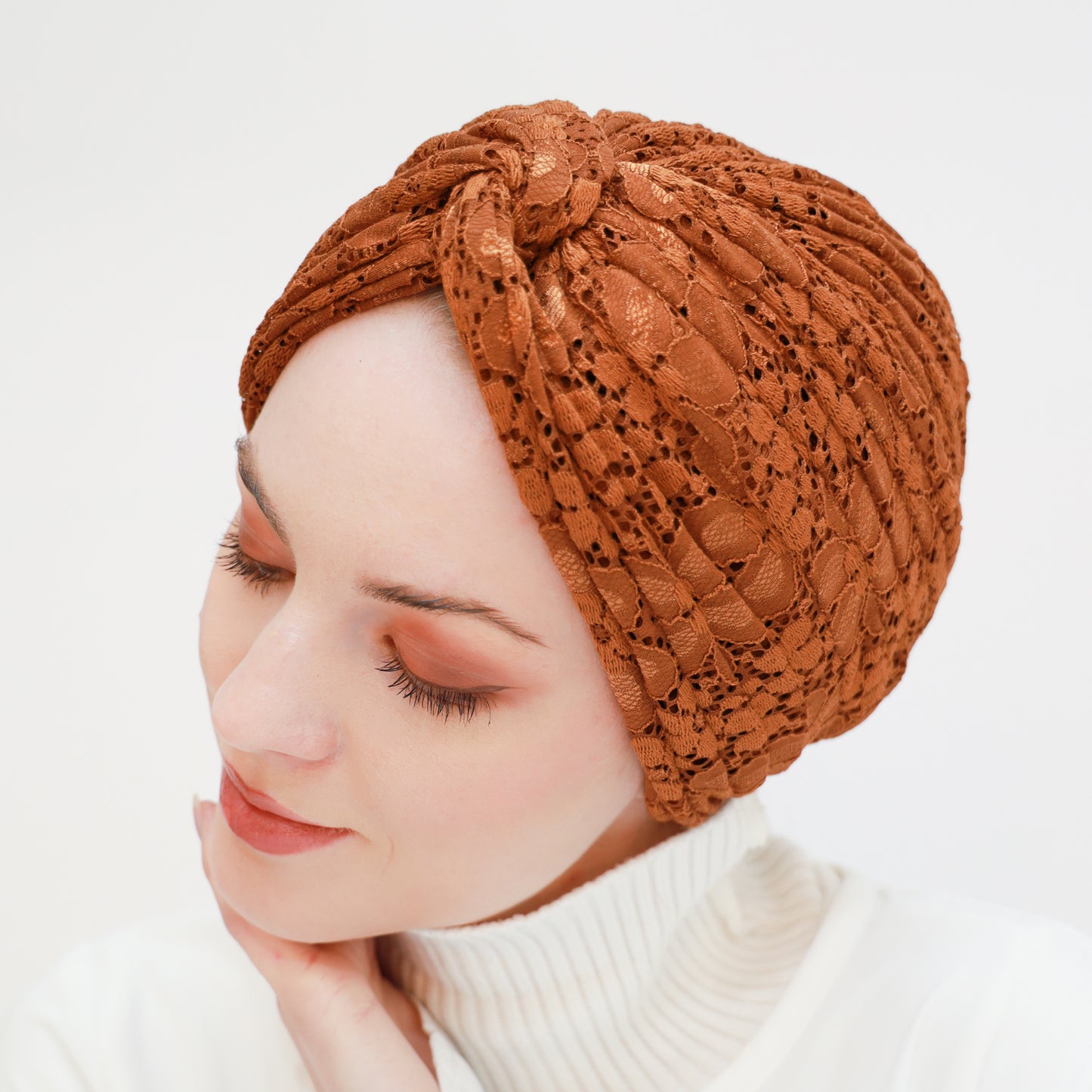 Twisted Lace Turban