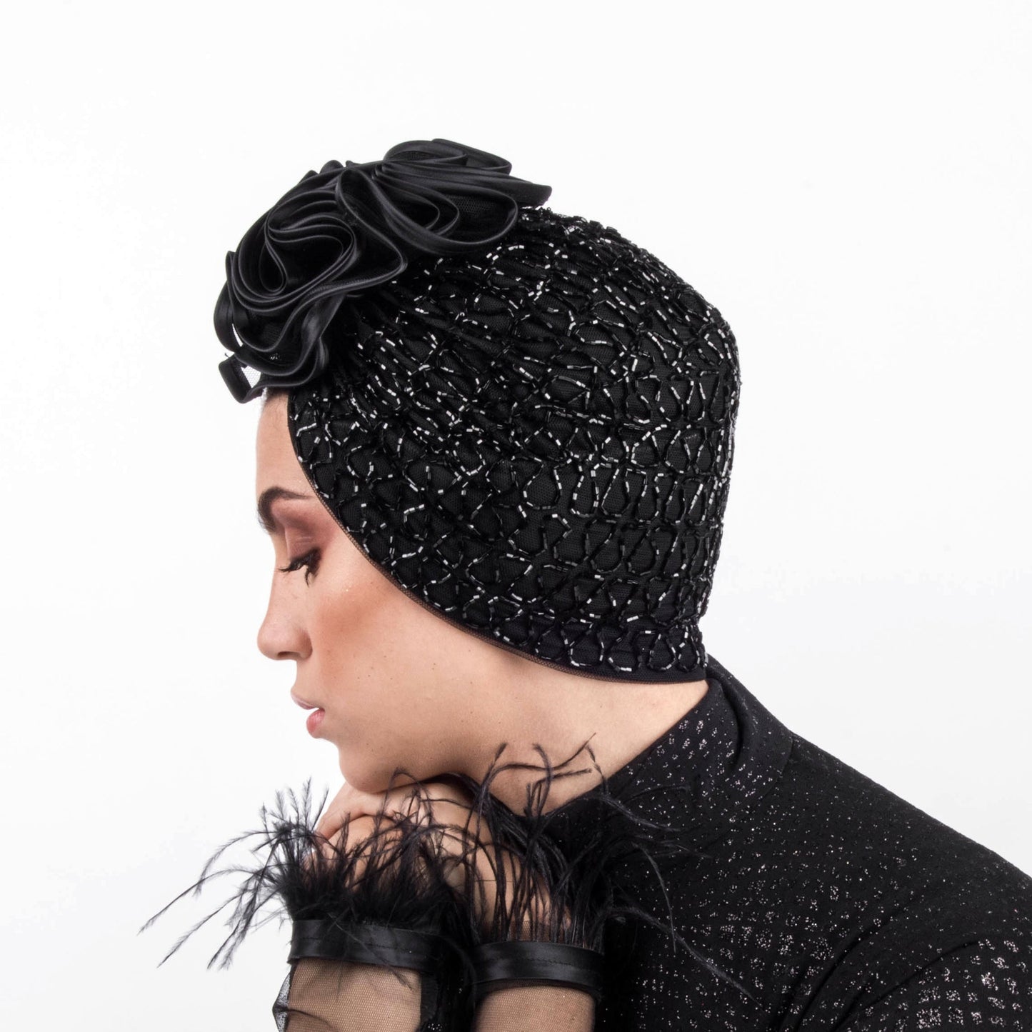 Ruffles turban