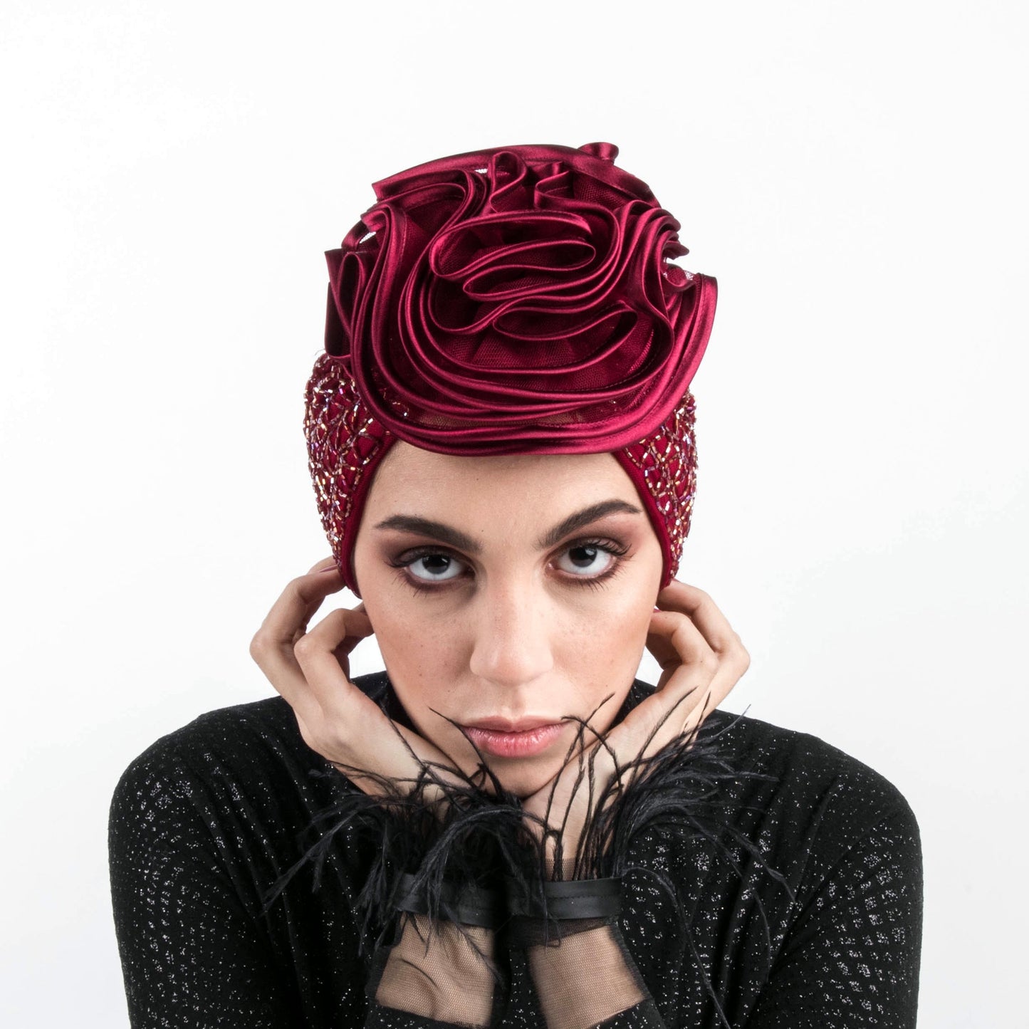 Ruffles turban