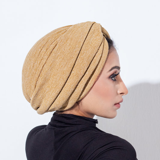 Twisted Wool Turban